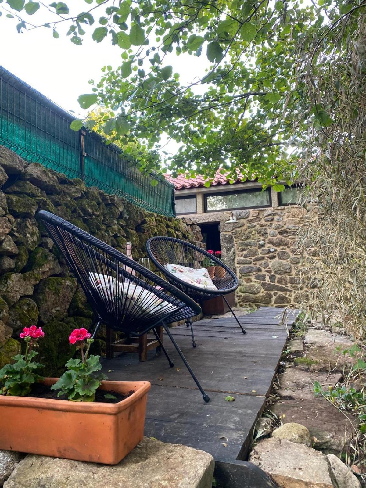 Villa O Muino De Lucho Ponte Do Porto Esterno foto
