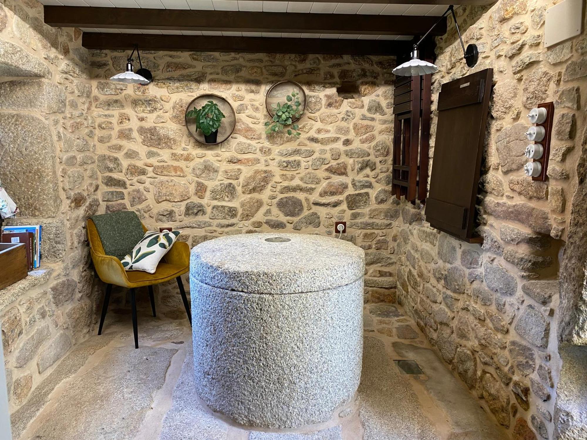 Villa O Muino De Lucho Ponte Do Porto Esterno foto
